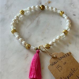 Dog or cat Mala bead collar necklace